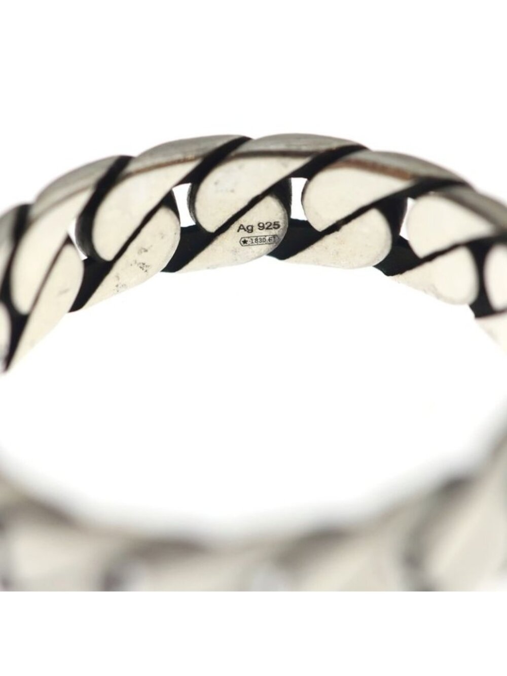 Gucci Interlocking Wide Ring Silver - Picture 7 of 7